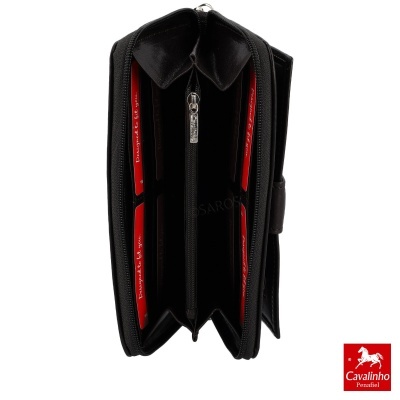 Carteira Cavalinho Cavalo Lusitano 28090213 Preto