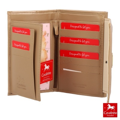 Carteira Cavalinho Twist 26130221 Multi-vermelho