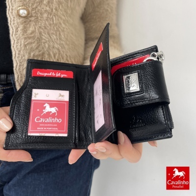 Carteira Cavalinho Cavalo Lusitano 28090233 Preto