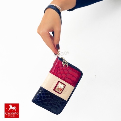 Carteira Cavalinho Honor 28190220 Multi-vermelho