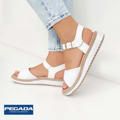 Sandalia Pegada 233664 Branco