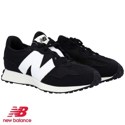 Sapatilha New Balance 327 Gs327 Cbw Preto