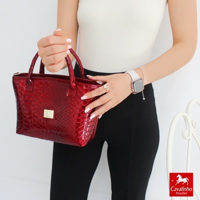 Mala De Mão Cavalinho Galope 18170577 Vermelho