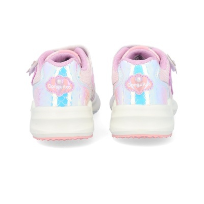 Sapatilha Conguitos Sereia Luzes Cosh261028 Multi-rosa