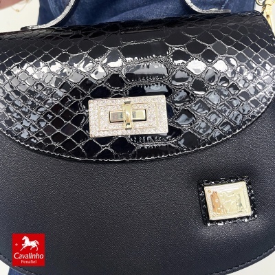 Bolsa Cavalinho Cherry Blossom 18810521 Preto