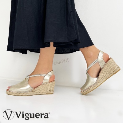 Sandalia Viguera 2143 Platina