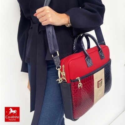 Pasta Cavalinho Honor 18190554 Multi-vermelho