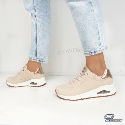 Sapatilha Skechers Uno Wonderer 155196 Bege