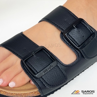 Chinelo Mysoft Anatomico 25m075 Preto