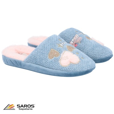 Chinelos Saros para Mulher CH48CX em Azul