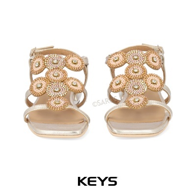 Sandalia Keys 9480 Platina