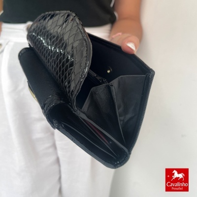 Carteira Cavalinho Grace 28250205 Preto