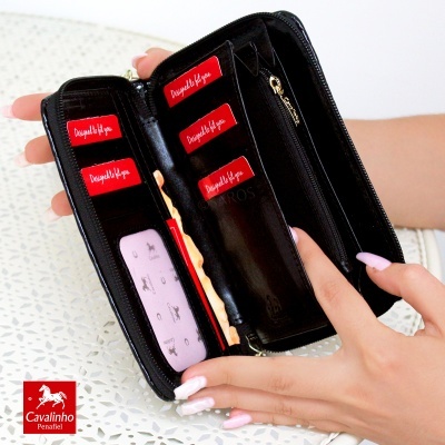 Carteira Cavalinho Galope 28170220 Preto