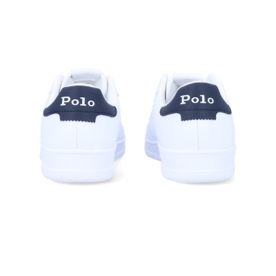 Sapatilha Polo Ralph Lauren Masters Court Rl02436102 Branco E Azul