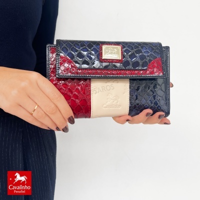Carteira Cavalinho Honor 28190206 Multi-vermelho