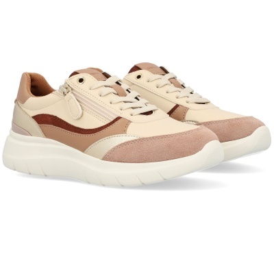 Sapatilha Geox Plummery D56yne Multi-bege