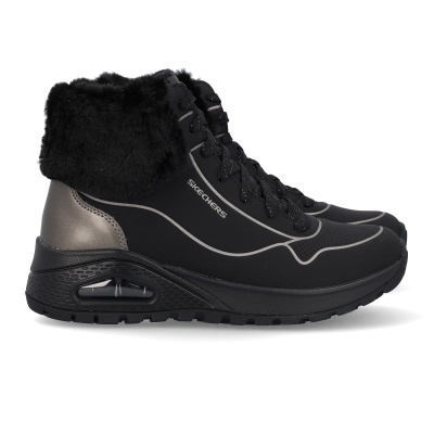 Botim Skechers Uno Rugged Fall Shimmer 167993 Preto