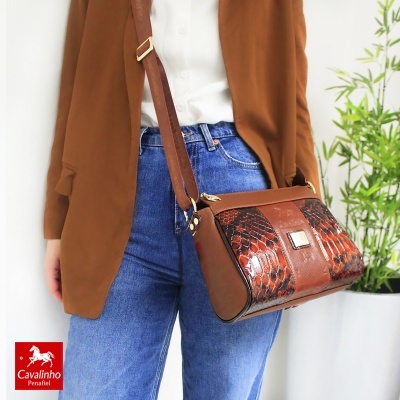 Bolsa Cavalinho Honor 18190344 Camel