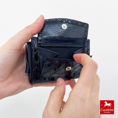 Porta-cartões Cavalinho Galope 28170234 Azul