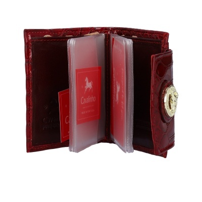 Porta-cartões Cavalinho Galope 28170279 Vermelho