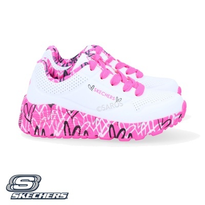 Sapatilha Skechers Uno Lite 314976l Multi-rosa