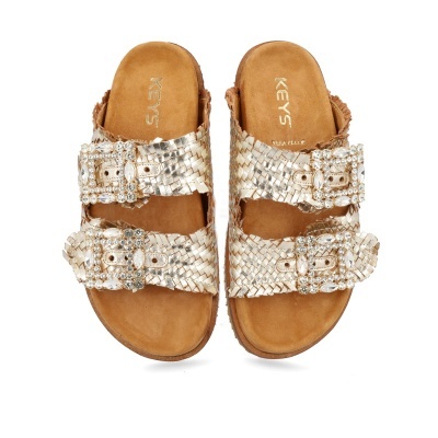 Chinelo Keys K-10930 Platina