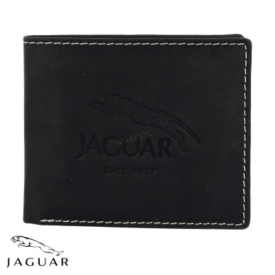 Carteira Jaguar Crazy Horse 1931 Preto