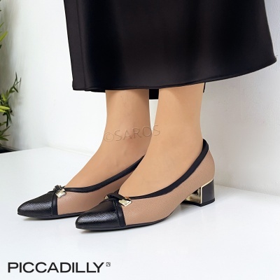 Sapato Piccadilly 739144 Nude