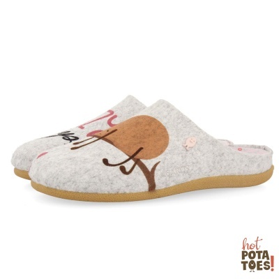 Chinelos Hot Potatoes Musau Lazy Days 64626 Cinza