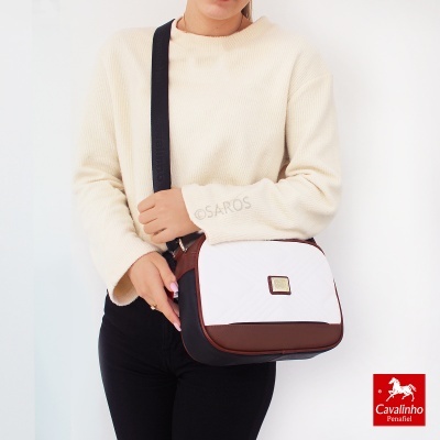 Mala De Tiracolo Cavalinho Poésie 16140190 Preto Mel