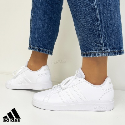 Sapatilha Adidas Grand Court Fz6158 Branco