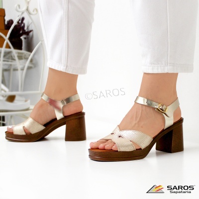 Sandalia Samelli 66817 Platina