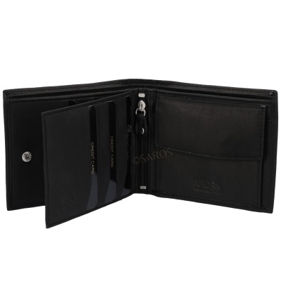 Carteira Jaguar Nebraska 1863 Preto