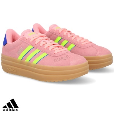 Sapatilha Adidas Vl Court Bold Ih8089 Rosa