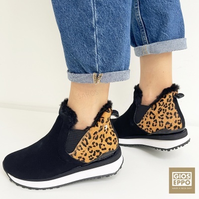 Botins Gioseppo 67709 em Preto