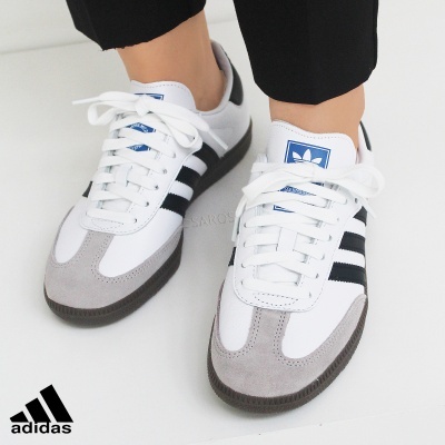 Sapatilha Adidas Samba Og B75806 Multi-branco