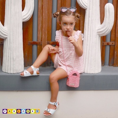 Sandalia Pablosky 428300 Prata