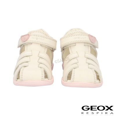 Sandália Geox B Sandal Macchia Gir B254WB Branco