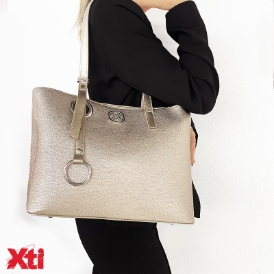 Mala De Ombro Xti 184446 Chumbo