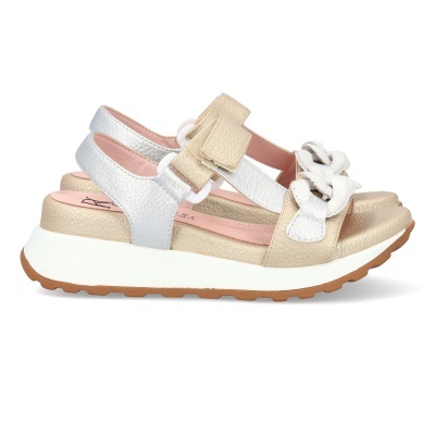 Sandalia Rosa Amada 494j208m Ouro