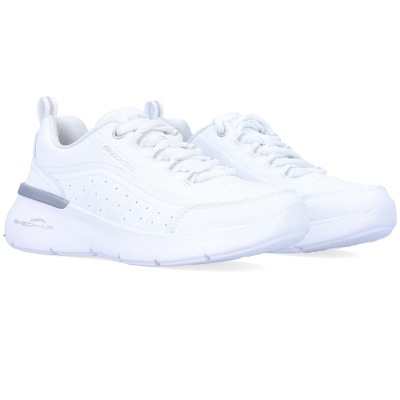Sapatilha Skechers Skech Air Dynamight 150373 Branco E Prateado