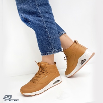 Sapatilha Skechers Uno Stand High 177097 Camel