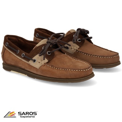 Sapato Saros Mocassin 265 Castanho