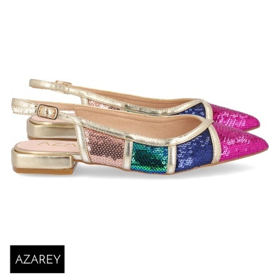Sapato Azarey 562h253 Multi-rosa
