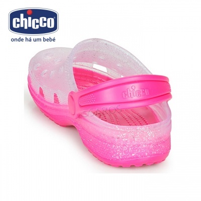 Sandália/croc Chicco Rosa