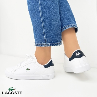 Sapatilha Lacoste Vulcanized Jr 49suj0001 147 Branco E Preto