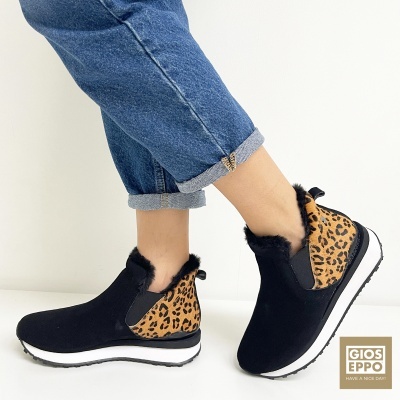 Botins Gioseppo 67709 em Preto