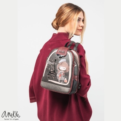 Mochila Anekke Mademoiselle 41805-043 Multicolor