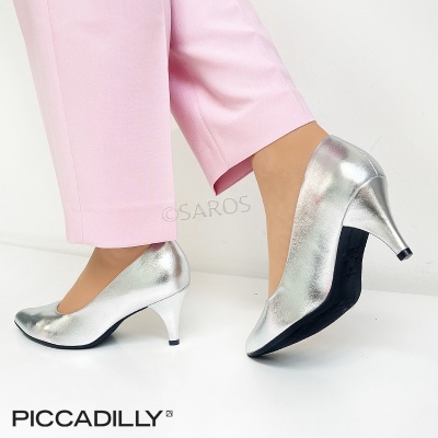 Sapato Stilettos Piccadilly 745050 Prata