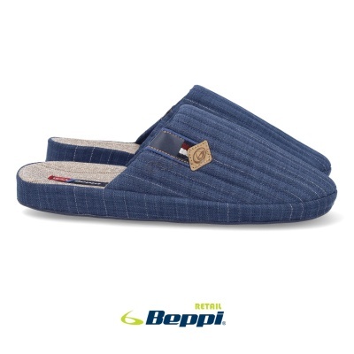 Chinelo De Quarto Beppi 2212770 Azul